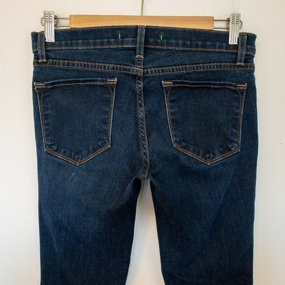 𝅺J Brand Women's 28 Dark Wash Pencil Jeans 30W x 30 CUTE jeans run small - Picture 2 of 5